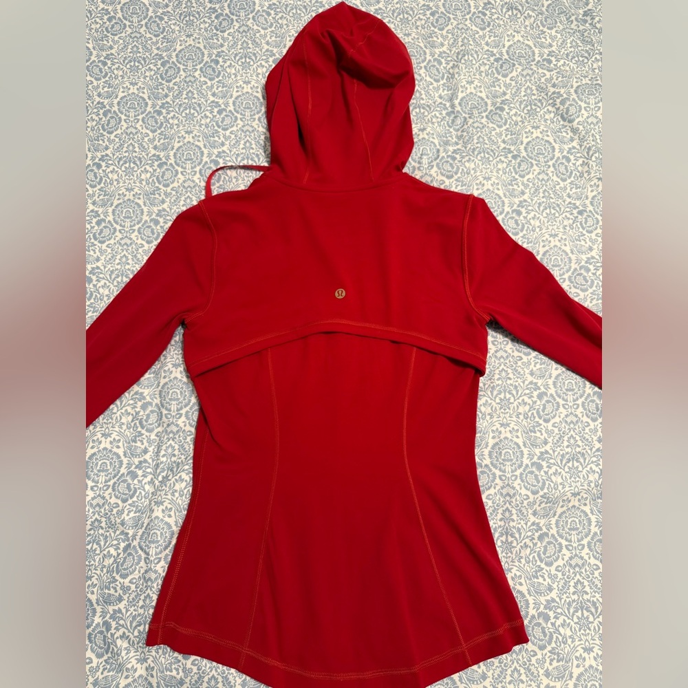 Lululemon Athletica Vibrant Red Jacket - Picture 3 of 3